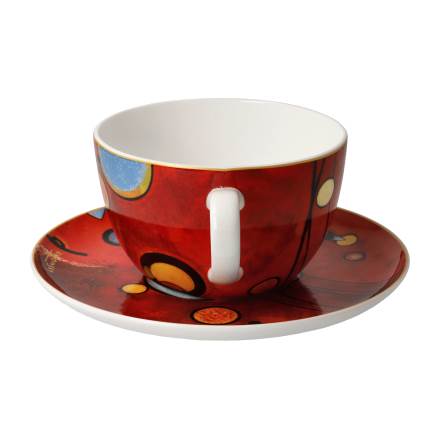 Goebel Wassily Kandinsky Kandinsky - Schweres Rot - Milchkaffeetasse