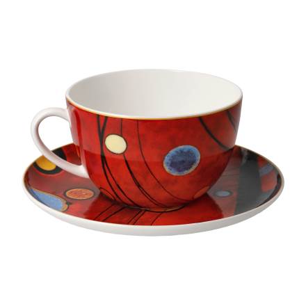 Goebel Wassily Kandinsky Kandinsky - Schweres Rot - Milchkaffeetasse