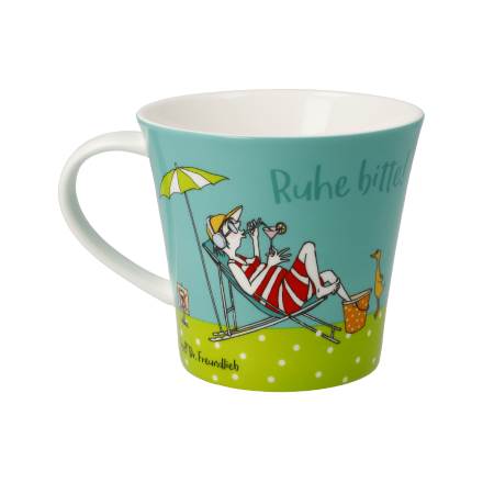 Goebel Barbara Freundlieb Barbara Freundlieb - Ruhe Bitte! - Coffee-/Tea Mug