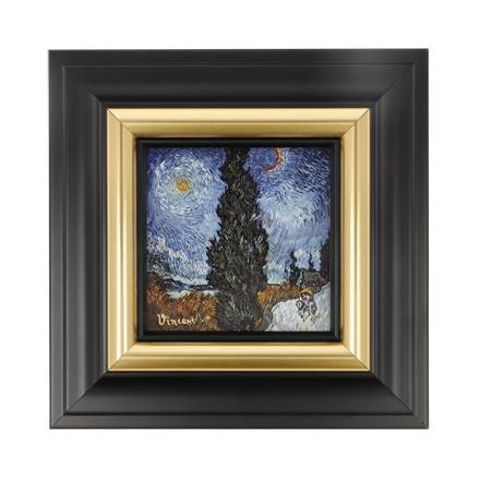 Goebel Vincent van Gogh Vincent van Gogh -Landstrasse bei Nacht - Wandbild