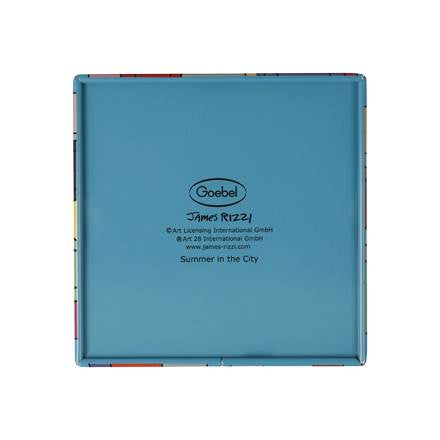Goebel James Rizzi Summer in the City Teedose