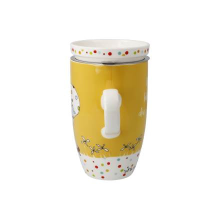 Goebel Freundlieb Kleine Dinge Teetasse mit Deckel und Sieb