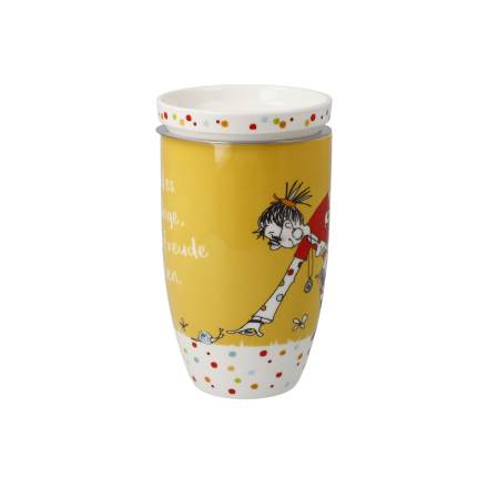 Goebel Freundlieb Kleine Dinge Teetasse mit Deckel und Sieb