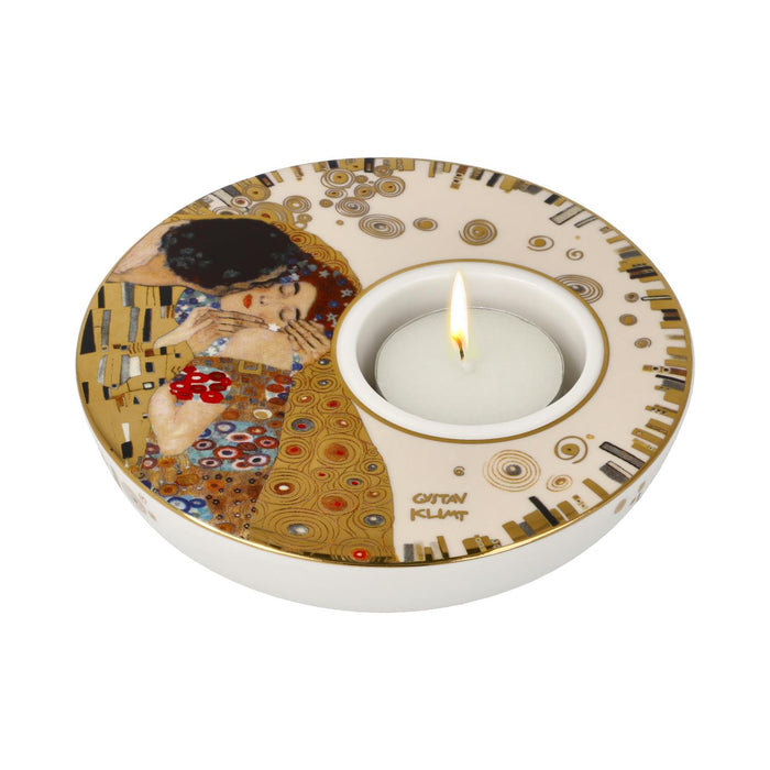 Goebel Gustav Klimt Gustav Klimt - Der Kuss - Kerzenhalter