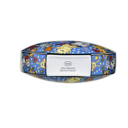 Goebel Bergonzoli Magic Bunny Explosion Vase