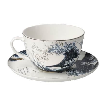 Goebel Hokusai  Die Welle Milchkaffeetasse
