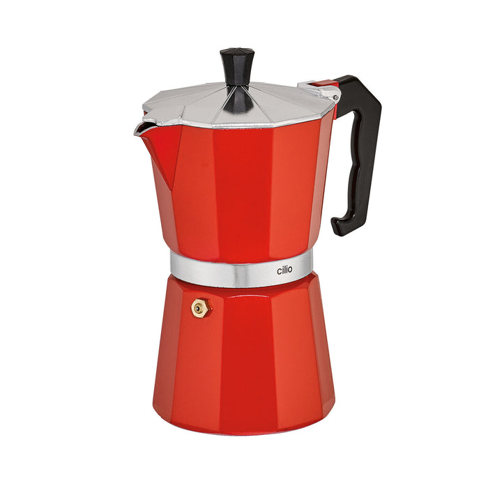 Cilio Espressokocher CLASSICO 6T rot