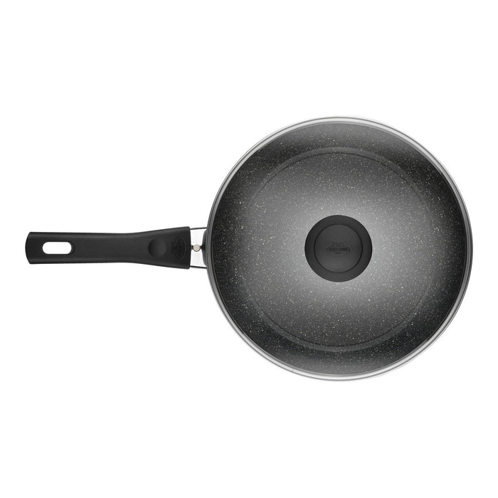 BALLARINI Schmorpfanne mit Deckel, 28 cm | Aluminium | ceraforce