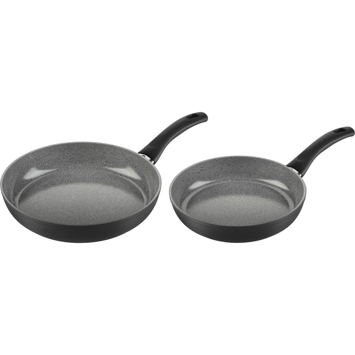 BALLARINI Bratpfannenset, 2-tlg | rund | Aluminium | Keramische Antihaftbeschichtung