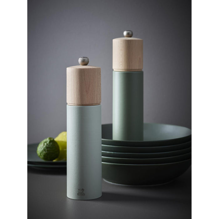 Peugeot BOREAL Salzmühle salbeigrün 21 cm