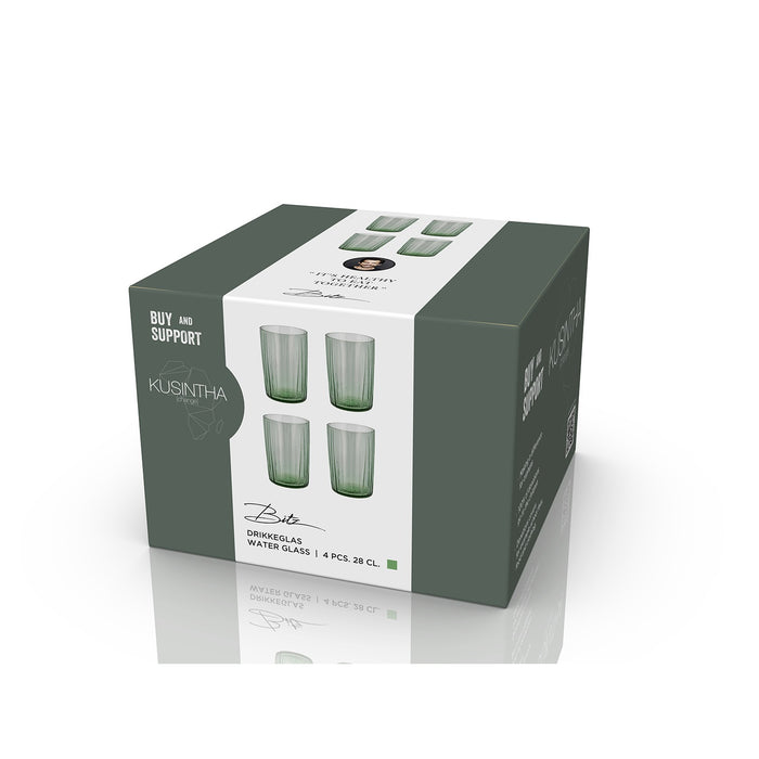 Bitz Wasserglas Kusintha 28 cl 4er-Set