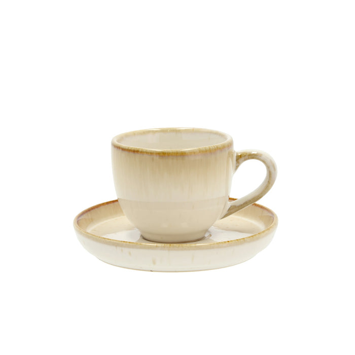 Bitz Espressotasse mit Untertasse 7 cl