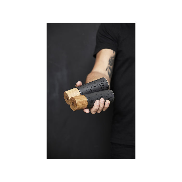 Bitz Salz- und Pfeffermühlen-Set 17 cm