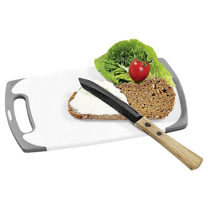 Schneidbrett Kst. 25x15 ws/gr