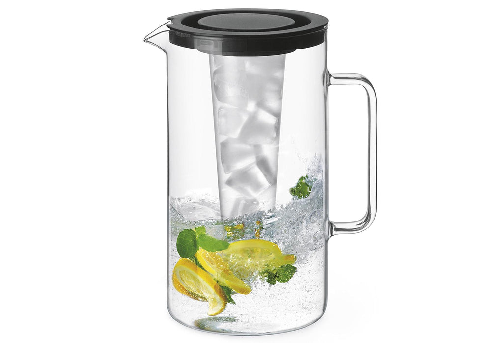 BOHEMIA CRISTAL Krug mit Eiseinsatz 2,5l