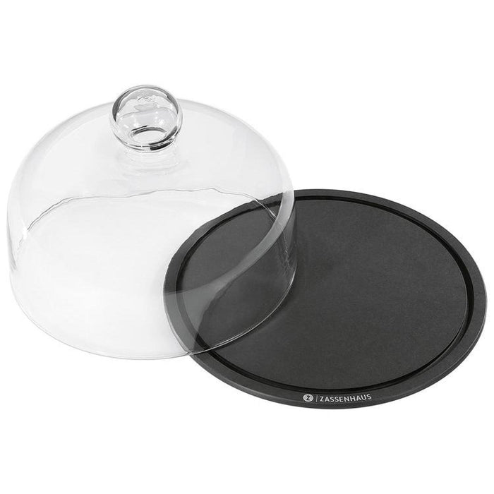 Käseglocke m. Glasdeckel Ø23cm