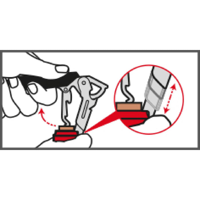 Peugeot CLAVELIN Kellnermesser schwarz/Edelstahl 14 cm