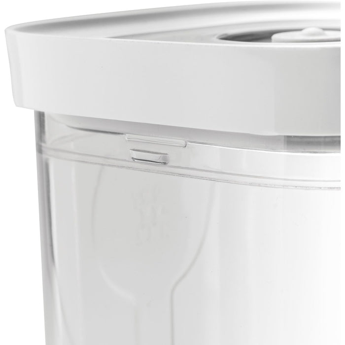 ZWILLING CUBE Vakuum Starter Set, S | 6-tlg | Transparent-Weiß | CUBE Grey Line | No plug