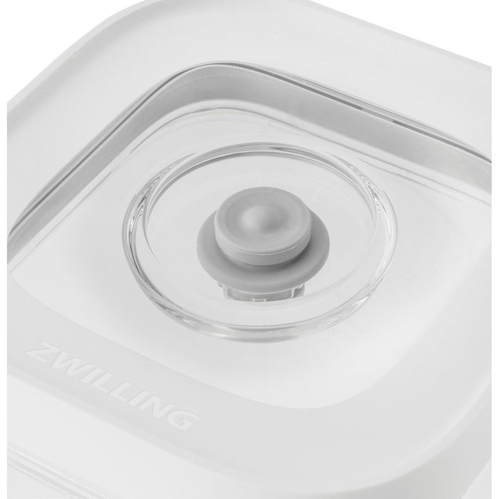 ZWILLING CUBE Vakuum Starter Set, S | 6-tlg | Transparent-Weiß | CUBE Grey Line | No plug