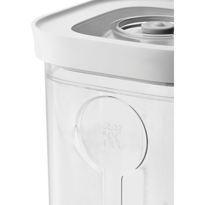 ZWILLING CUBE Vakuum Starter Set, S | 6-tlg | Transparent-Weiß | CUBE Grey Line | No plug