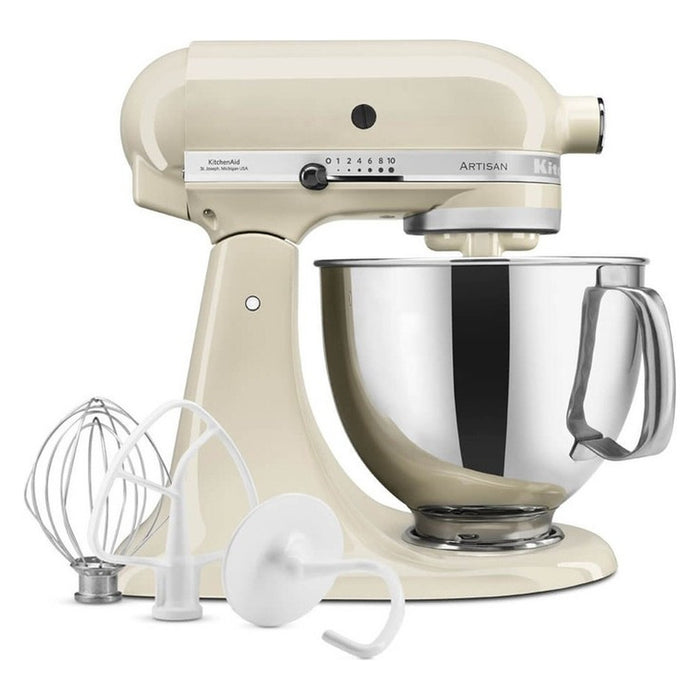 KitchenAid Artisan Küchenmaschine 5KSM125 4,7 L Creme mit kippbarem Motorkopf