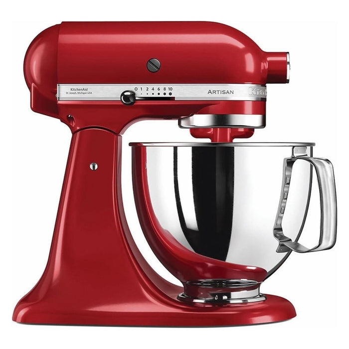 KitchenAid Artisan Küchenmaschine 5KSM125 4,7 L Empire Rot mit kippbarem Motorkopf