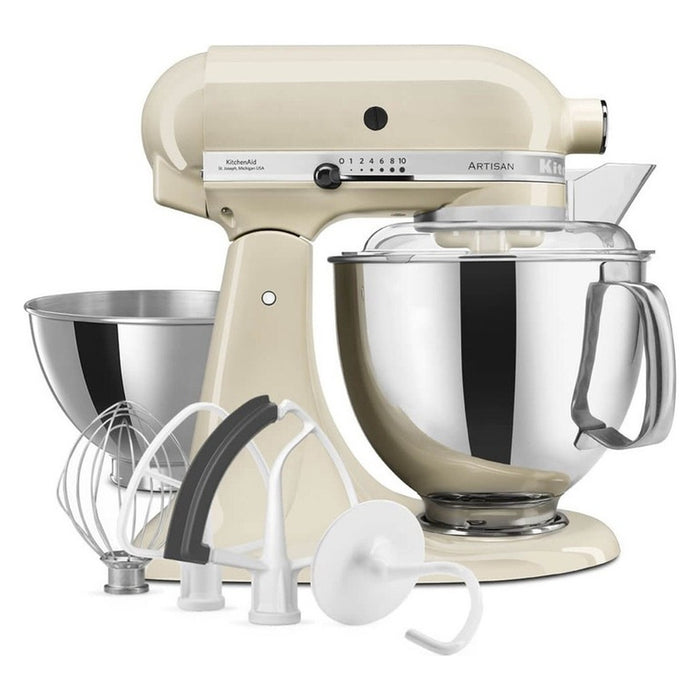 KitchenAid Artisan Küchenmaschine 5KSM175 4,7 L Creme mit kippbarem Motorkopf