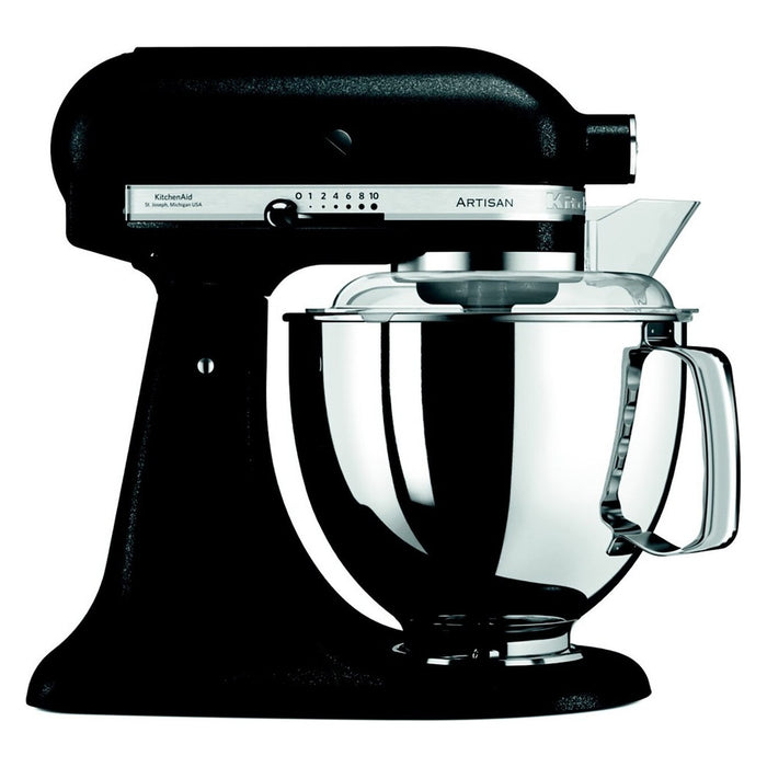 KitchenAid Artisan Küchenmaschine 5KSM175 4,7 L Gusseisen Schwarz mit kippbarem Motorkopf
