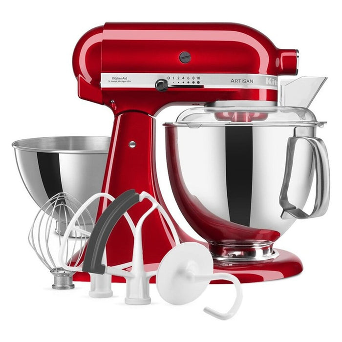 KitchenAid Artisan Küchenmaschine 5KSM175 4,7 L Liebesapfelrot mit kippbarem Motorkopf