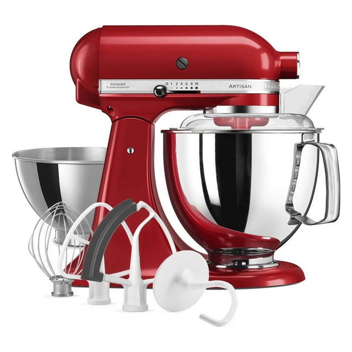 KitchenAid Artisan Küchenmaschine 5KSM175 4,7 L Empire Rot mit kippbarem Motorkopf