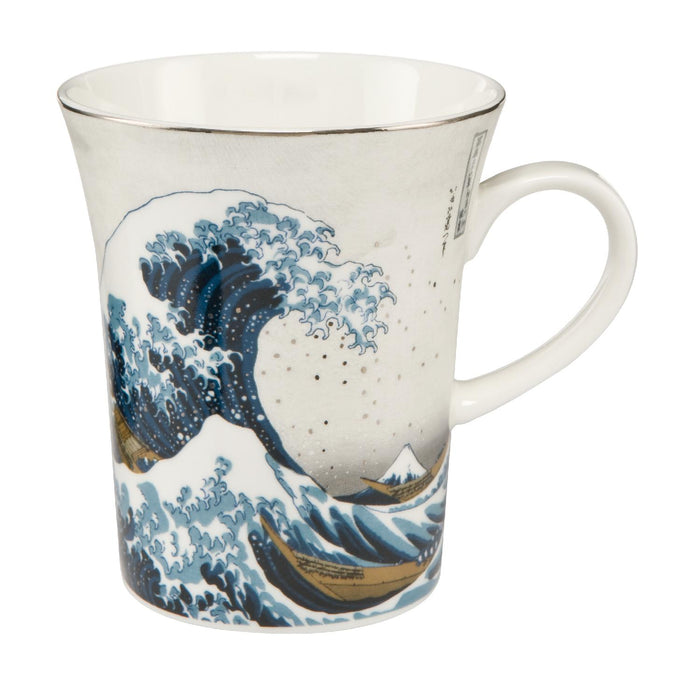 Goebel Katsushika Hokusai - Die Welle - Silber Künstlertasse