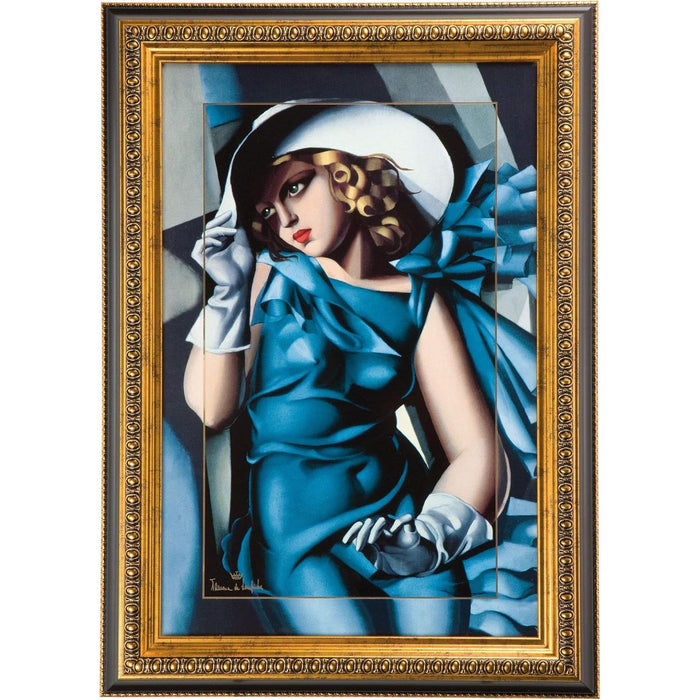 Artis Orbis Woman with Gloves - Wandbild Bunt