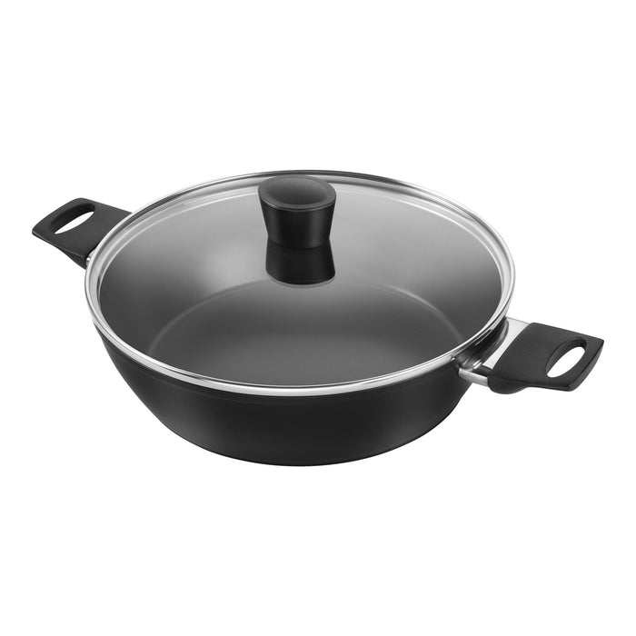 HENCKELS Servierpfanne, 28 cm | rund | Aluminium | Keramikbeschichtung