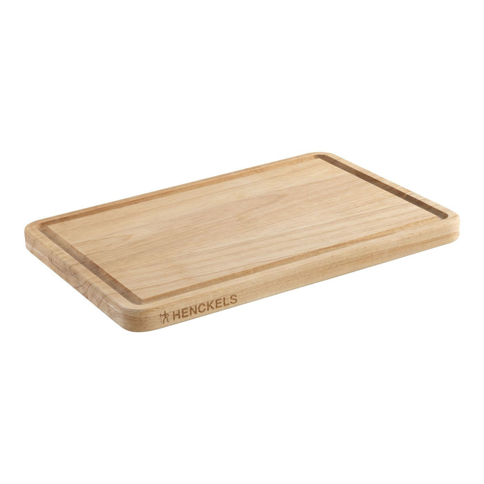 HENCKELS Schneidbrett, Kautschuk-Holz | 32 cm x 22 cm