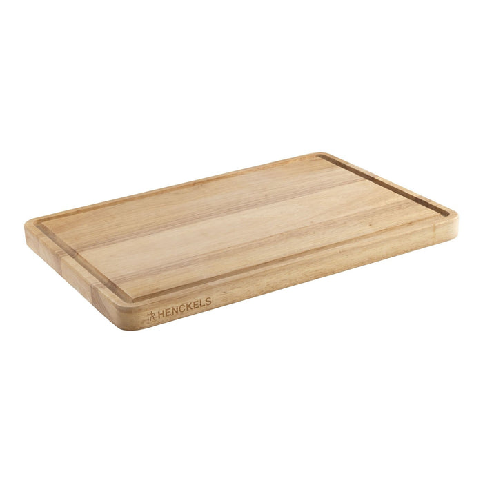 HENCKELS Schneidbrett, Kautschuk-Holz | 40 cm x 27 cm