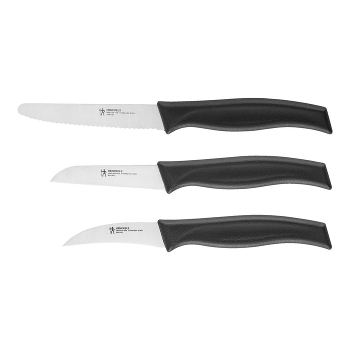 HENCKELS Messerset, 3-tlg | Schwarz