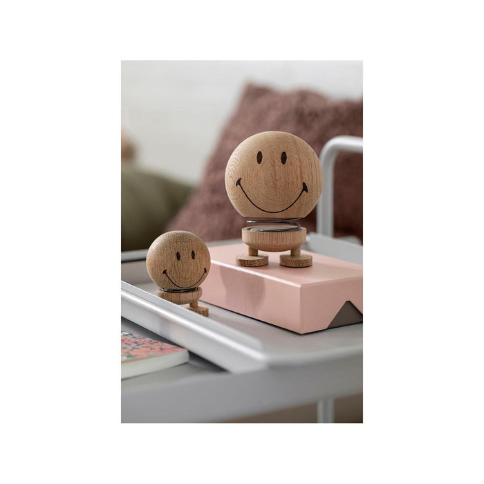 Hoptimist Smiley Hoptimist 4,5 x 5,6 x 6,6 cm S Raw oak