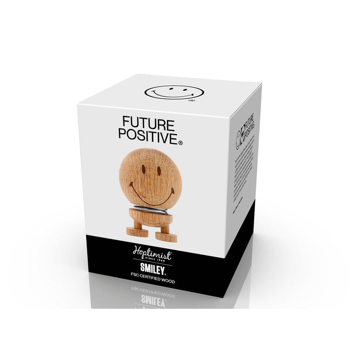 Hoptimist Smiley Hoptimist 4,5 x 5,6 x 6,6 cm S Raw oak