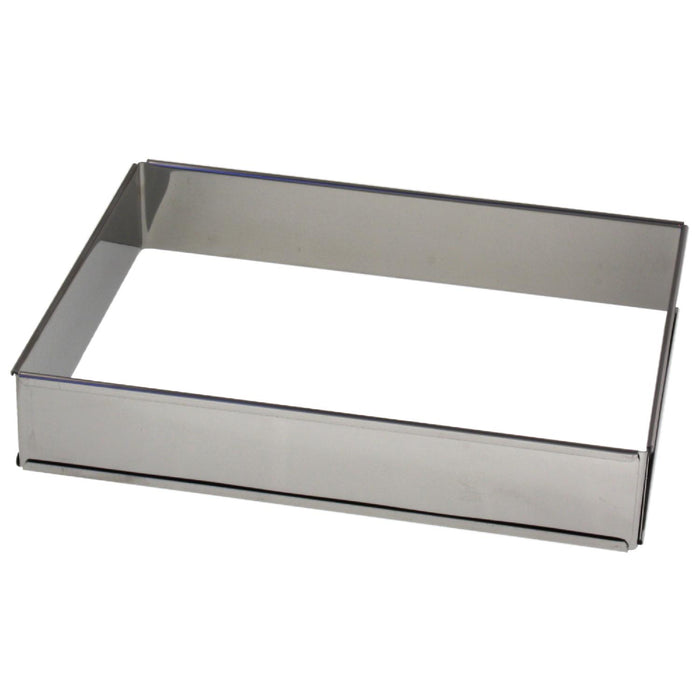 Backrahmen eckig, im Karton