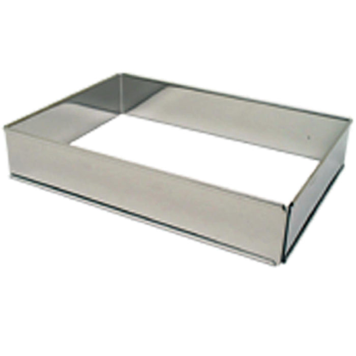 Backrahmen eckig, im Karton