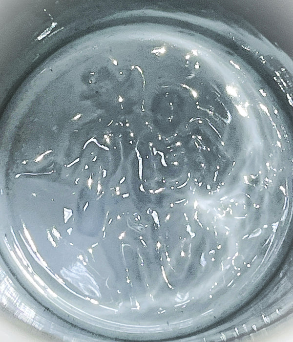 Zimmermann Kührl Bierkrug - Zinndeckel 0,5l - Bayen Wappen Rautenmuster Bodenbild