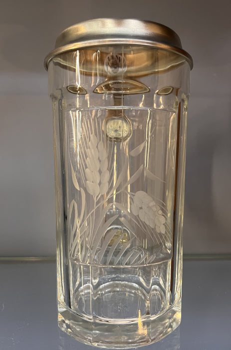 Zimmermann Bierseidel Bier-Krug Ähren Pressglaskrug 0,5l
