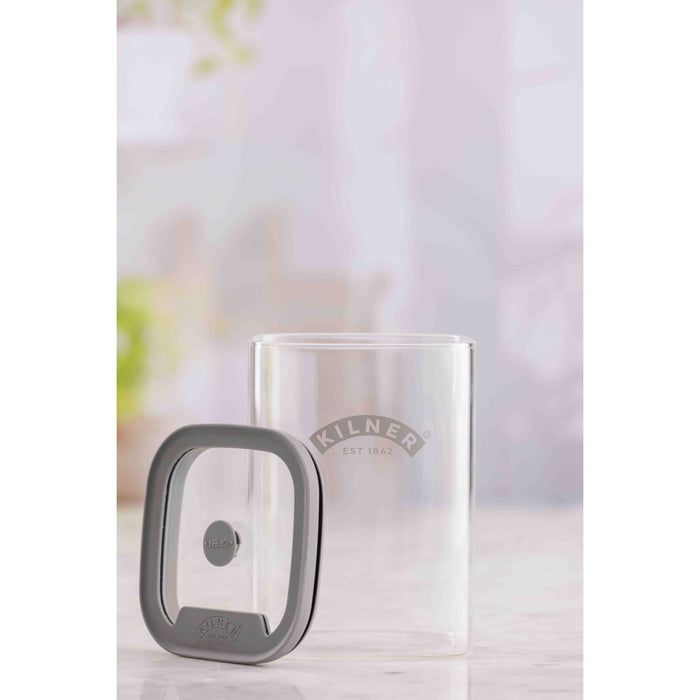 Kilner Glas Vorratsbehälter - Quadratisch, 1 Liter