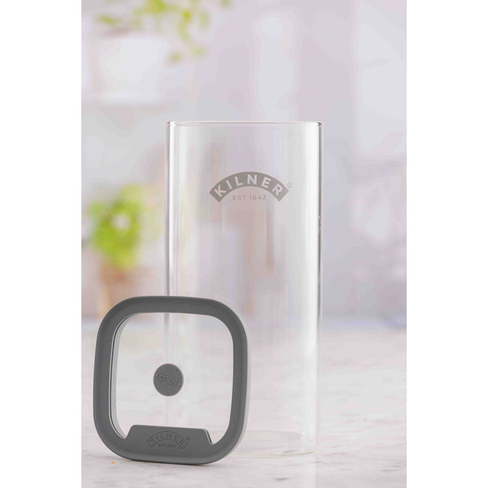 Kilner Glas Vorratsbehälter - Quadratisch, 1,5 Liter