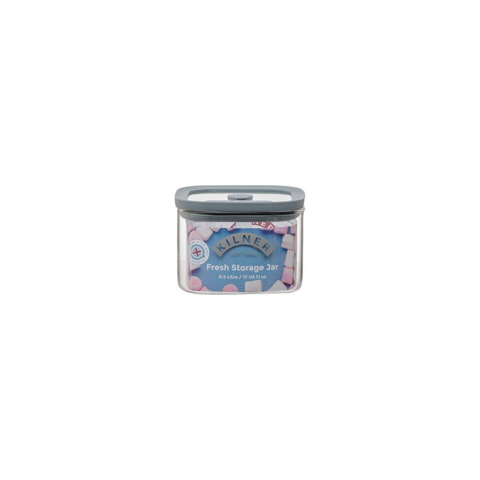 Kilner Glas Vorratsbehälter - Quadratisch, 500 ml