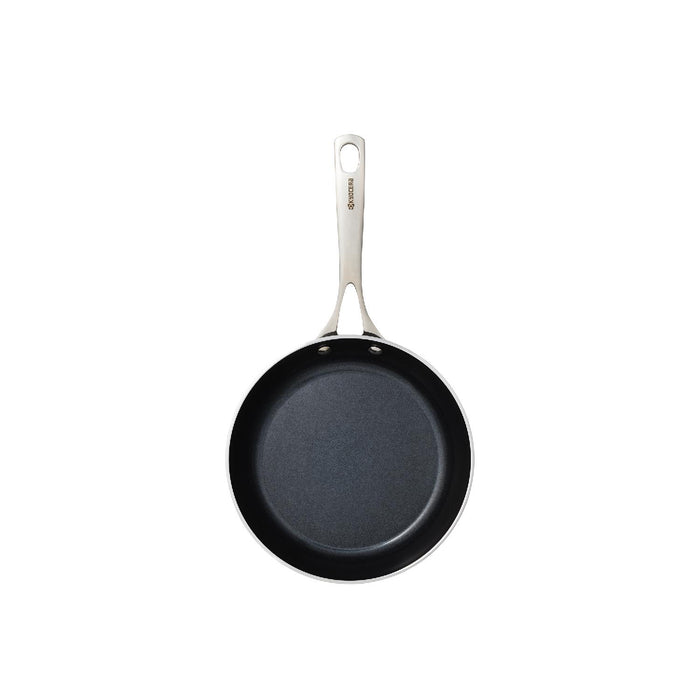 KYOCERA Bratpfanne mit Keramikbeschichtung, 20 cm, Edelstahlgriff
