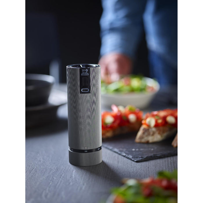 Peugeot LINE Pfeffermühle elektrisch u'Select Aluminium/Carbon 15 cm