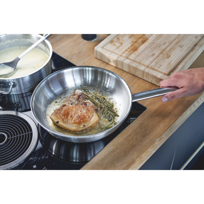 ZWILLING Bratpfanne hoch, 28 cm | 18/10 Edelstahl