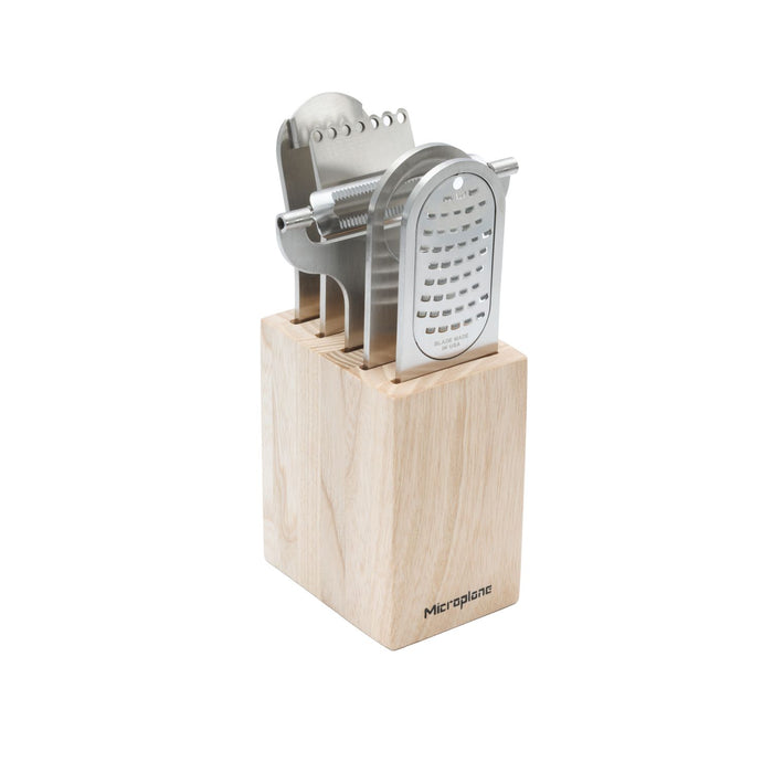 Microplane STYLE LINE  Bar Tool Set 6-Piece Nordic Ash