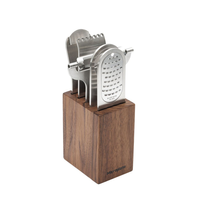 Microplane STYLE LINE  Bar Tool Set 6-Piece Klassik Walnuss